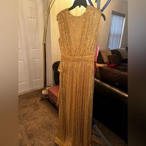 NWT GOLD DRESS